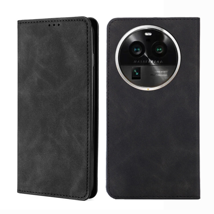 Skin Feel Magnetic Horizontal Flip Leather Phone Case, For OPPO Find X6 5G, For OPPO Find X6 Pro 5G, For Realme C55 4G, For Realme GT Neo 5 / GT3 / GT Neo 5 240W, For Realme V30 5G / V30t, For vivo S16e / V27e, For vivo Y100 5G                         ...