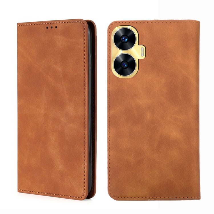 Skin Feel Magnetic Horizontal Flip Leather Phone Case, For OPPO Find X6 5G, For OPPO Find X6 Pro 5G, For Realme C55 4G, For Realme GT Neo 5 / GT3 / GT Neo 5 240W, For Realme V30 5G / V30t, For vivo S16e / V27e, For vivo Y100 5G                         ...