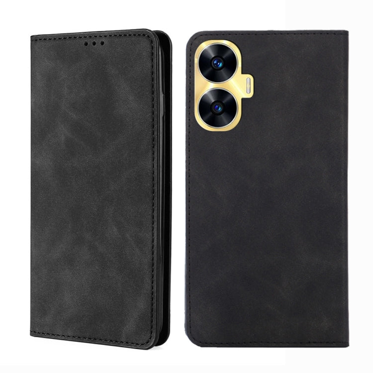 Skin Feel Magnetic Horizontal Flip Leather Phone Case, For OPPO Find X6 5G, For OPPO Find X6 Pro 5G, For Realme C55 4G, For Realme GT Neo 5 / GT3 / GT Neo 5 240W, For Realme V30 5G / V30t, For vivo S16e / V27e, For vivo Y100 5G                         ...
