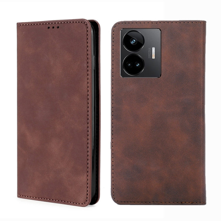 Skin Feel Magnetic Horizontal Flip Leather Phone Case, For OPPO Find X6 5G, For OPPO Find X6 Pro 5G, For Realme C55 4G, For Realme GT Neo 5 / GT3 / GT Neo 5 240W, For Realme V30 5G / V30t, For vivo S16e / V27e, For vivo Y100 5G                         ...