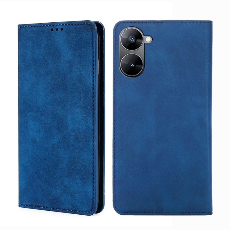 Skin Feel Magnetic Horizontal Flip Leather Phone Case, For OPPO Find X6 5G, For OPPO Find X6 Pro 5G, For Realme C55 4G, For Realme GT Neo 5 / GT3 / GT Neo 5 240W, For Realme V30 5G / V30t, For vivo S16e / V27e, For vivo Y100 5G                         ...