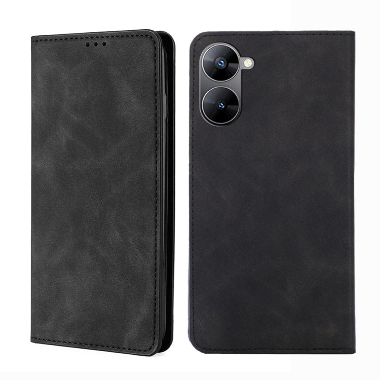 Skin Feel Magnetic Horizontal Flip Leather Phone Case, For OPPO Find X6 5G, For OPPO Find X6 Pro 5G, For Realme C55 4G, For Realme GT Neo 5 / GT3 / GT Neo 5 240W, For Realme V30 5G / V30t, For vivo S16e / V27e, For vivo Y100 5G                         ...