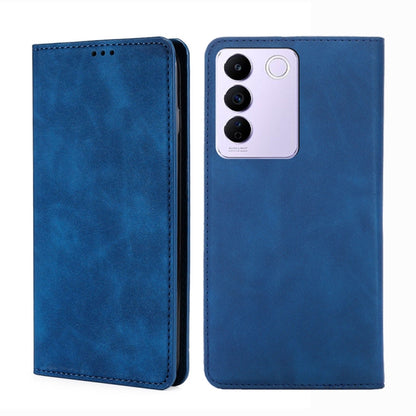 Skin Feel Magnetic Horizontal Flip Leather Phone Case, For OPPO Find X6 5G, For OPPO Find X6 Pro 5G, For Realme C55 4G, For Realme GT Neo 5 / GT3 / GT Neo 5 240W, For Realme V30 5G / V30t, For vivo S16e / V27e, For vivo Y100 5G                         ...