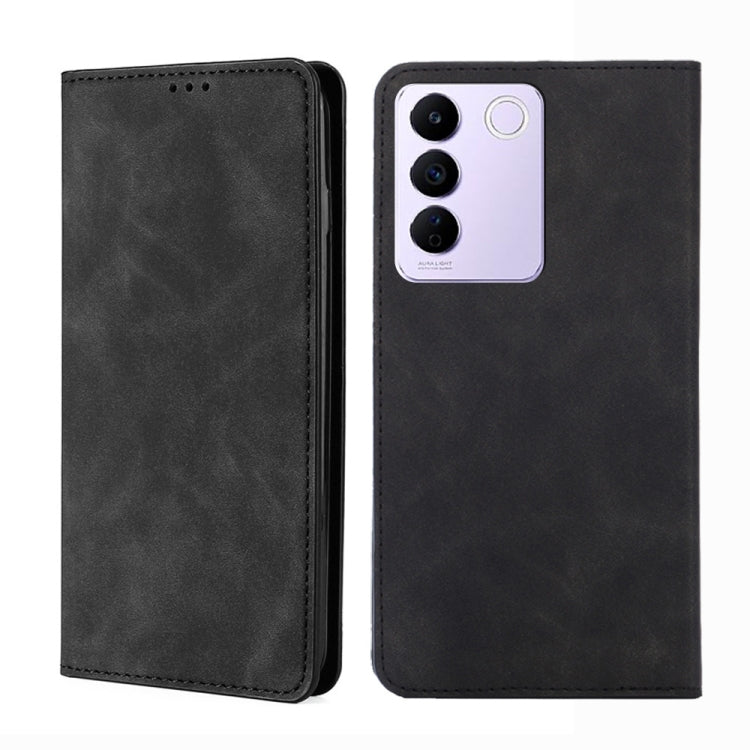 Skin Feel Magnetic Horizontal Flip Leather Phone Case, For OPPO Find X6 5G, For OPPO Find X6 Pro 5G, For Realme C55 4G, For Realme GT Neo 5 / GT3 / GT Neo 5 240W, For Realme V30 5G / V30t, For vivo S16e / V27e, For vivo Y100 5G                         ...