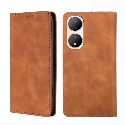 Skin Feel Magnetic Horizontal Flip Leather Phone Case, For OPPO Find X6 5G, For OPPO Find X6 Pro 5G, For Realme C55 4G, For Realme GT Neo 5 / GT3 / GT Neo 5 240W, For Realme V30 5G / V30t, For vivo S16e / V27e, For vivo Y100 5G                         ...