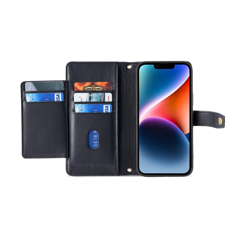 Sheep Texture Cross-body Zipper Wallet Leather Phone Case, For Infinix Hot 12 Pro, For Infinix Hot 12i, For Infinix Hot 20i, For Infinix Note 11, For Infinix Note 12 Pro 4G, For Infinix Note 12 VIP, For Infinix Smart 7, For Infinix Zero 20             ...