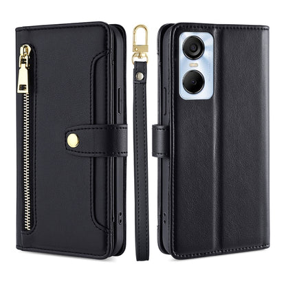 Sheep Texture Cross-body Zipper Wallet Leather Phone Case, For Infinix Hot 12 Pro, For Infinix Hot 12i, For Infinix Hot 20i, For Infinix Note 11, For Infinix Note 12 Pro 4G, For Infinix Note 12 VIP, For Infinix Smart 7, For Infinix Zero 20             ...