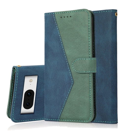 Dual-color Stitching Leather Phone Case, For Google Pixel 8, For Google Pixel 8 Pro, For Google Pixel 7 5G, For Google Pixel 7 Pro 5G, For Google Pixel 7a, For Google Pixel 6a, For Motorola Moto E13, For Motorola Moto G13, For Motorola Moto G73        ...