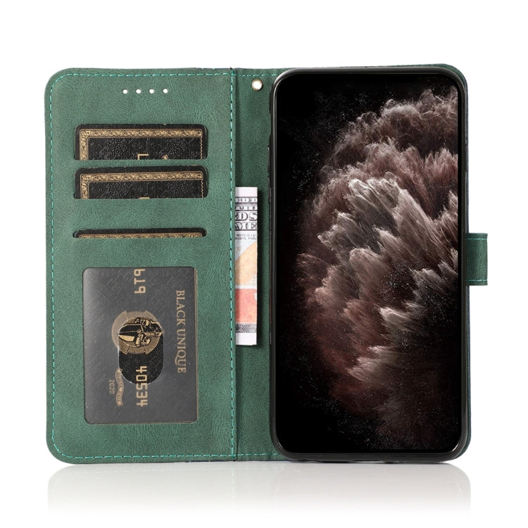 Dual-color Stitching Leather Phone Case, For Xiaomi Redmi Note 12 5G China