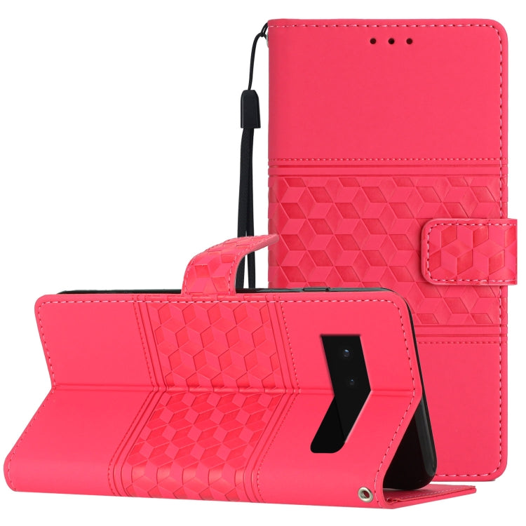 Diamond Embossed Skin Feel Leather Phone Case with Lanyard, For Google Pixel 8, For Google Pixel 8 Pro, For Google Pixel 7 5G, For Google Pixel 7 Pro 5G, For Google Pixel 7a, For Google Pixel 6, For Google Pixel 6 Pro, For Google Pixel 6a              ...
