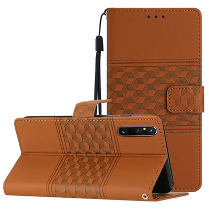 Diamond Embossed Skin Feel Leather Phone Case with Lanyard, For Google Pixel 8, For Google Pixel 8 Pro, For Google Pixel 7 5G, For Google Pixel 7 Pro 5G, For Google Pixel 7a, For Google Pixel 6, For Google Pixel 6 Pro, For Google Pixel 6a              ...
