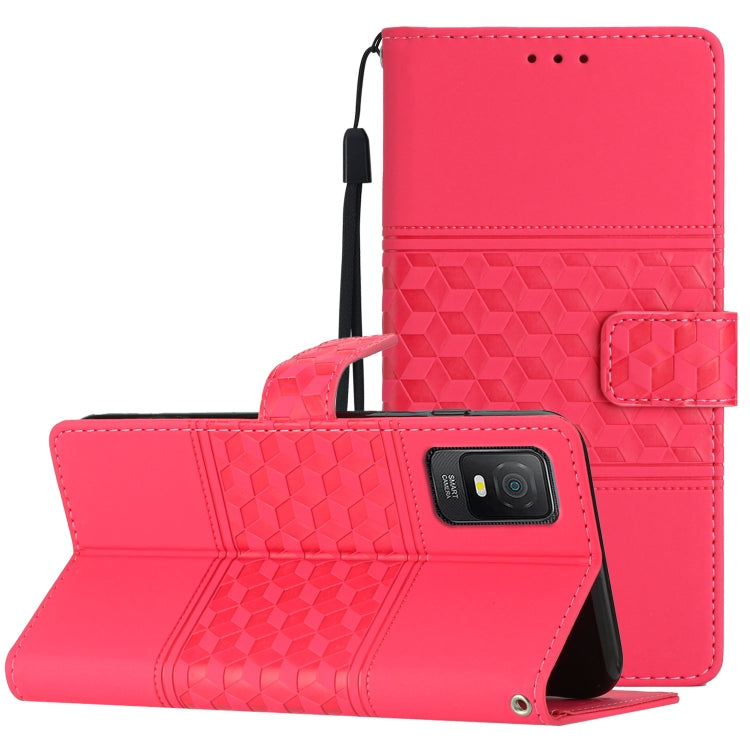 Diamond Embossed Skin Feel Leather Phone Case with Lanyard, For Google Pixel 8, For Google Pixel 8 Pro, For Google Pixel 7 5G, For Google Pixel 7 Pro 5G, For Google Pixel 7a, For Google Pixel 6, For Google Pixel 6 Pro, For Google Pixel 6a              ...