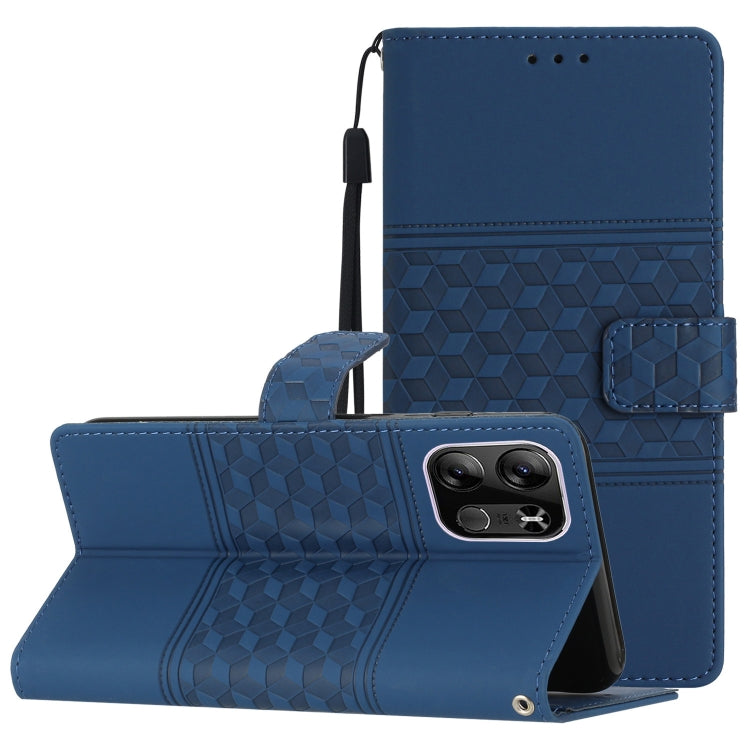 Diamond Embossed Skin Feel Leather Phone Case with Lanyard, For Tecno Pop 7 Pro, For Tecno Spark Go 2023, For Xiaomi 13, For Xiaomi 13 Pro, For Xiaomi Redmi Note 12 Pro 5G China, For Xiaomi Redmi Note 12 5G China