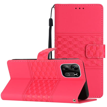 Diamond Embossed Skin Feel Leather Phone Case with Lanyard, For Tecno Pop 7 Pro, For Tecno Spark Go 2023, For Xiaomi 13, For Xiaomi 13 Pro, For Xiaomi Redmi Note 12 Pro 5G China, For Xiaomi Redmi Note 12 5G China