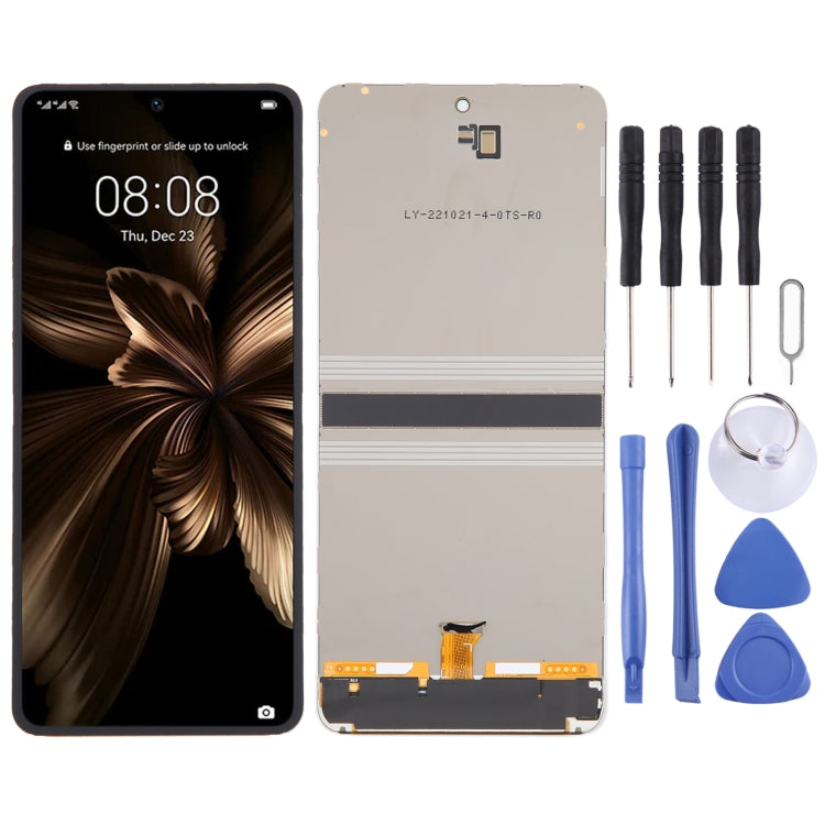 Original LCD Screen For Honor Magic4 Pro With Digitizer Full Assembly, Not Supporting Fingerprint Identification