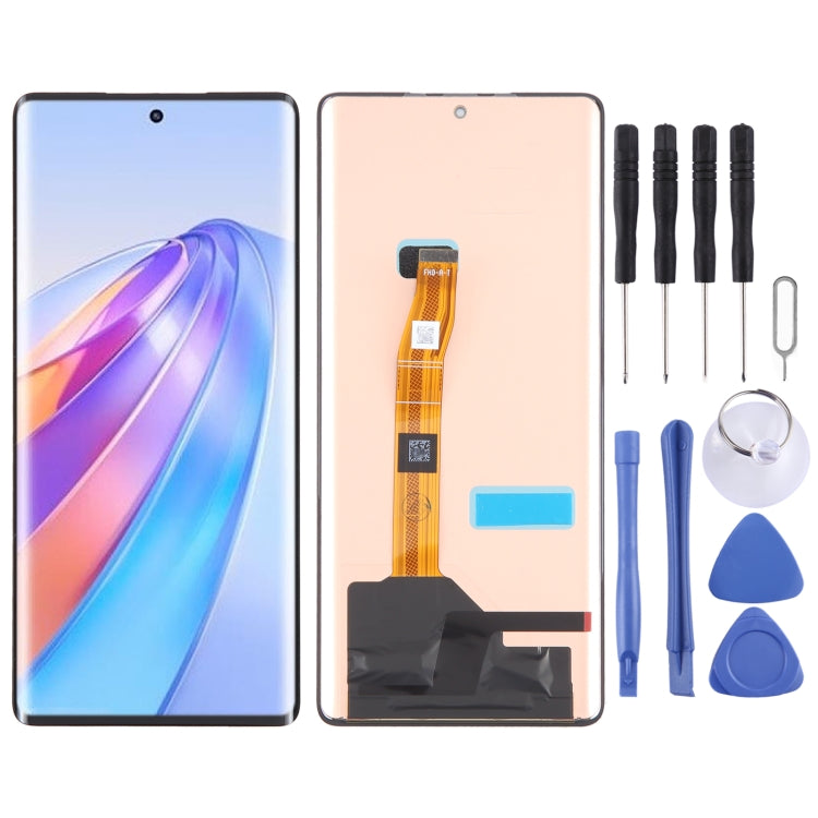 Original LCD Screen For Honor Magic4 Pro With Digitizer Full Assembly, Not Supporting Fingerprint Identification