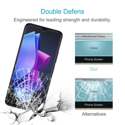 10pcs 0.26mm 9H 2.5D Tempered Glass Film, For Tecno Pop 7(10 PCS)