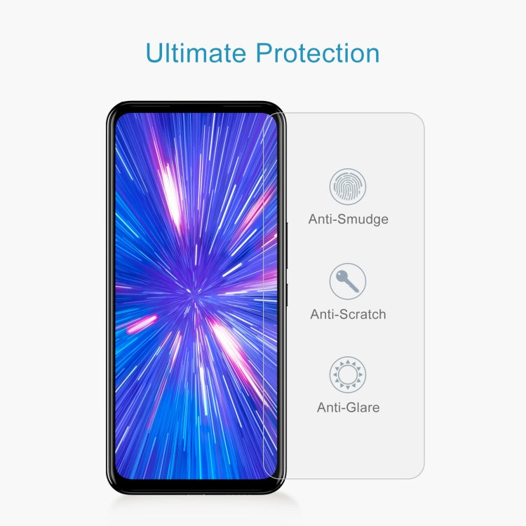 50pcs 0.26mm 9H 2.5D Tempered Glass Film, For Rakuten Big(50 PCS), For Tecno Pop 7(50 PCS)