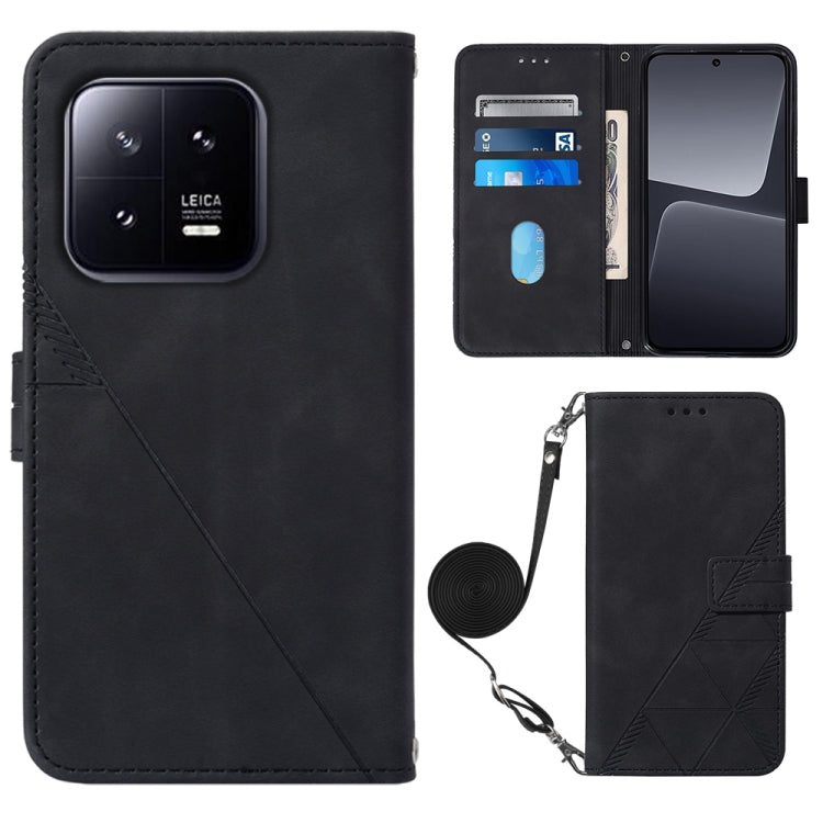 Crossbody 3D Embossed Flip Leather Phone Case, For Google Pixel 8, For Google Pixel 8 Pro, For Xiaomi Redmi Note 12 4G Global, For Xiaomi Redmi Note 12 Pro+ 5G Global, For Xiaomi 13, For Xiaomi 13 Lite 5G, For Xiaomi 13 Pro, For Xiaomi Poco X5 Pro 5G  ...