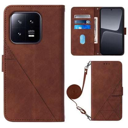 Crossbody 3D Embossed Flip Leather Phone Case, For Google Pixel 8, For Google Pixel 8 Pro, For Xiaomi Redmi Note 12 4G Global, For Xiaomi Redmi Note 12 Pro+ 5G Global, For Xiaomi 13, For Xiaomi 13 Lite 5G, For Xiaomi 13 Pro, For Xiaomi Poco X5 Pro 5G  ...