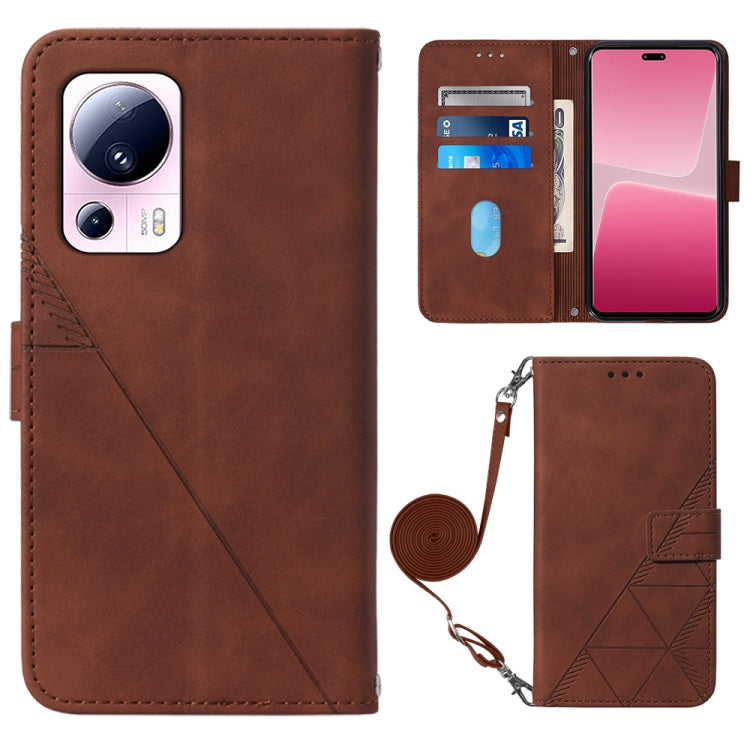 Crossbody 3D Embossed Flip Leather Phone Case, For Google Pixel 8, For Google Pixel 8 Pro, For Xiaomi Redmi Note 12 4G Global, For Xiaomi Redmi Note 12 Pro+ 5G Global, For Xiaomi 13, For Xiaomi 13 Lite 5G, For Xiaomi 13 Pro, For Xiaomi Poco X5 Pro 5G  ...