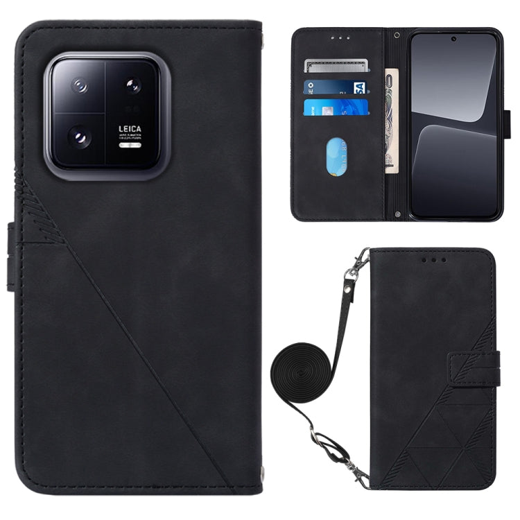 Crossbody 3D Embossed Flip Leather Phone Case, For Google Pixel 8, For Google Pixel 8 Pro, For Xiaomi Redmi Note 12 4G Global, For Xiaomi Redmi Note 12 Pro+ 5G Global, For Xiaomi 13, For Xiaomi 13 Lite 5G, For Xiaomi 13 Pro, For Xiaomi Poco X5 Pro 5G  ...