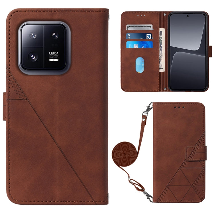 Crossbody 3D Embossed Flip Leather Phone Case, For Google Pixel 8, For Google Pixel 8 Pro, For Xiaomi Redmi Note 12 4G Global, For Xiaomi Redmi Note 12 Pro+ 5G Global, For Xiaomi 13, For Xiaomi 13 Lite 5G, For Xiaomi 13 Pro, For Xiaomi Poco X5 Pro 5G  ...