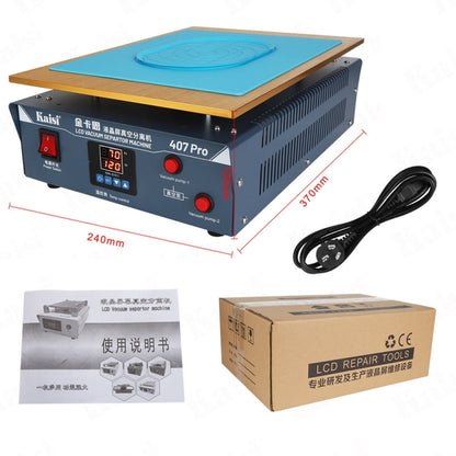 Kaisi 407 Pro 17 inch Dual Vacuum Pump LCD Screen Separator Machine, AU Plug, UK Plug, EU Plug