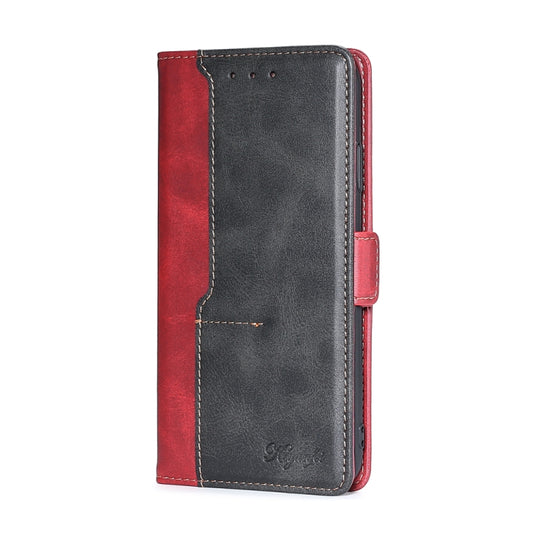 Contrast Color Side Buckle Leather Phone Case, For Tecno Camon 19 Neo, For Tecno Camon 19 / 19 Pro, For Tecno Pop 6 Pro, For Tecno Pova 4, For Tecno Pova 4 Pro