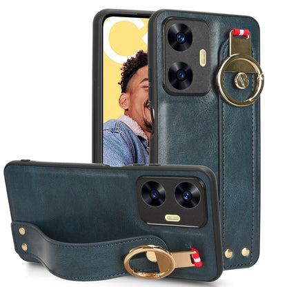 Wristband Leather Back Phone Case, For OPPO Find N2, For OPPO Find N3 / OnePlus Open, For OPPO Find N, For OPPO Find X6 5G, For OPPO Find X6 Pro 5G, For Realme C55