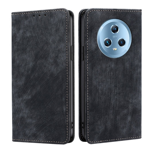 RFID Anti-theft Brush Magnetic Leather Phone Case, For Honor Magic5, For Honor Magic5 Pro, For Honor X5 4G, For Honor X40, For Motorola Moto G Power 2023, For Nokia G22, For OnePlus Ace 2V 5G, For OPPO Find X6 5G, For OPPO Find X6 Pro 5G