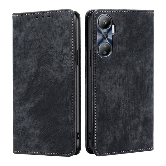 RFID Anti-theft Brush Magnetic Leather Phone Case, For Infinix Hot 20 4G, For Tecno Pop 6 Pro, For Infinix Hot 20i, For Infinix Hot 20S, For Tecno Pova 4, For Infinix Note 10 Pro, For Infinix Note 11, For Tecno Pova 4 Pro, For Infinix Smart 6 Plus     ...