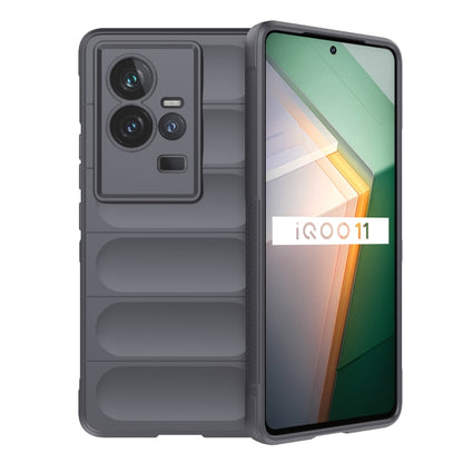 Magic Shield TPU + Flannel Phone Case, For vivo iQOO 11 5G, For vivo iQOO 11 Pro 5G, For Realme GT Neo 5 5G, For vivo S16e 5G, For vivo S16 Pro 5G, For Xiaomi Redmi 12C, For Xiaomi Redmi K60E 5G, For OnePlus 11 5G