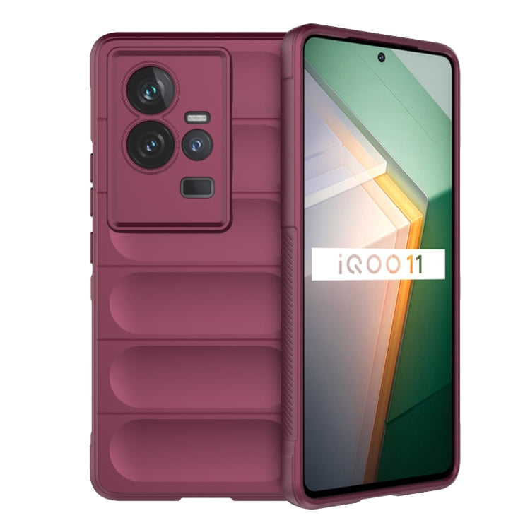 Magic Shield TPU + Flannel Phone Case, For vivo iQOO 11 5G, For vivo iQOO 11 Pro 5G, For Realme GT Neo 5 5G, For vivo S16e 5G, For vivo S16 Pro 5G, For Xiaomi Redmi 12C, For Xiaomi Redmi K60E 5G, For OnePlus 11 5G