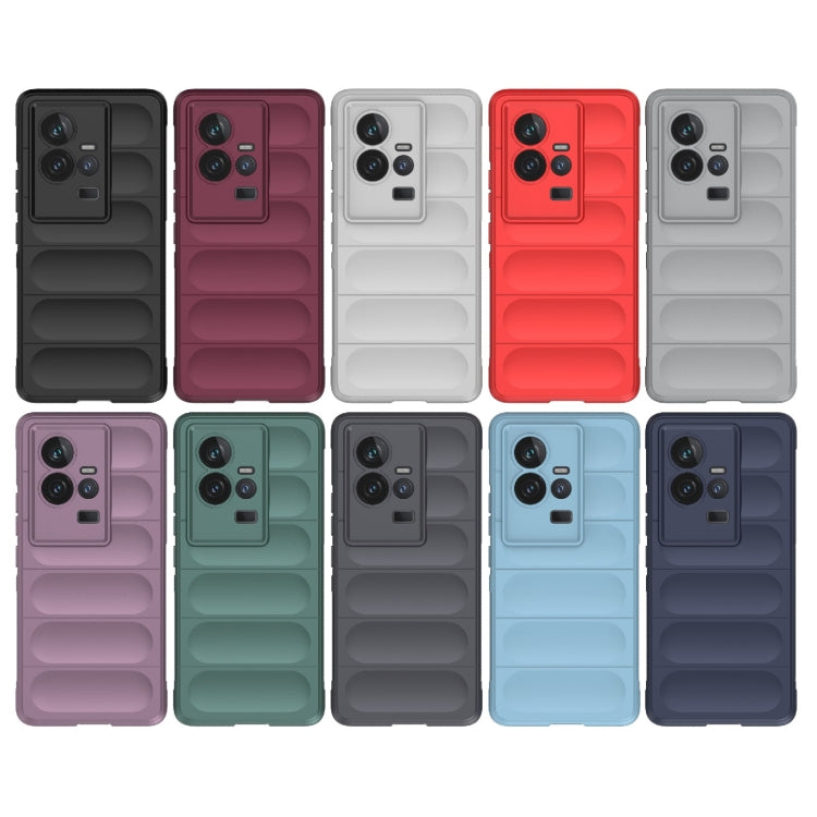 Magic Shield TPU + Flannel Phone Case, For vivo iQOO 11 5G, For vivo iQOO 11 Pro 5G, For Realme GT Neo 5 5G, For vivo S16e 5G, For vivo S16 Pro 5G, For Xiaomi Redmi 12C, For Xiaomi Redmi K60E 5G, For OnePlus 11 5G
