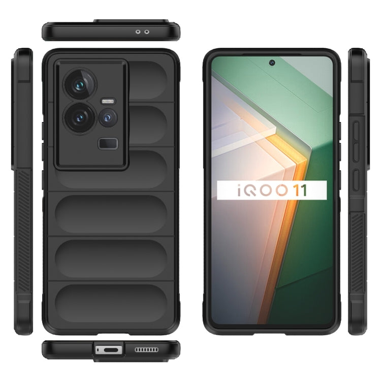 Magic Shield TPU + Flannel Phone Case, For vivo iQOO 11 5G, For vivo iQOO 11 Pro 5G, For Realme GT Neo 5 5G, For vivo S16e 5G, For vivo S16 Pro 5G, For Xiaomi Redmi 12C, For Xiaomi Redmi K60E 5G, For OnePlus 11 5G