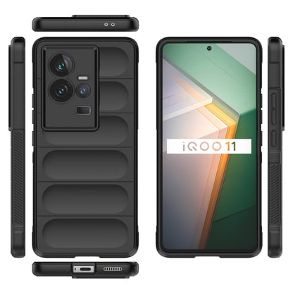 Magic Shield TPU + Flannel Phone Case, For vivo iQOO 11 5G, For vivo iQOO 11 Pro 5G, For Realme GT Neo 5 5G, For vivo S16e 5G, For vivo S16 Pro 5G, For Xiaomi Redmi 12C, For Xiaomi Redmi K60E 5G, For OnePlus 11 5G