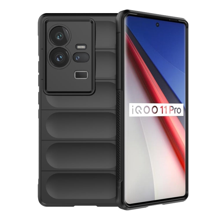 Magic Shield TPU + Flannel Phone Case, For vivo iQOO 11 5G, For vivo iQOO 11 Pro 5G, For Realme GT Neo 5 5G, For vivo S16e 5G, For vivo S16 Pro 5G, For Xiaomi Redmi 12C, For Xiaomi Redmi K60E 5G, For OnePlus 11 5G