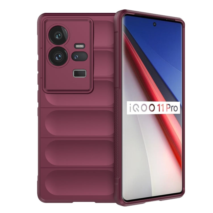 Magic Shield TPU + Flannel Phone Case, For vivo iQOO 11 5G, For vivo iQOO 11 Pro 5G, For Realme GT Neo 5 5G, For vivo S16e 5G, For vivo S16 Pro 5G, For Xiaomi Redmi 12C, For Xiaomi Redmi K60E 5G, For OnePlus 11 5G