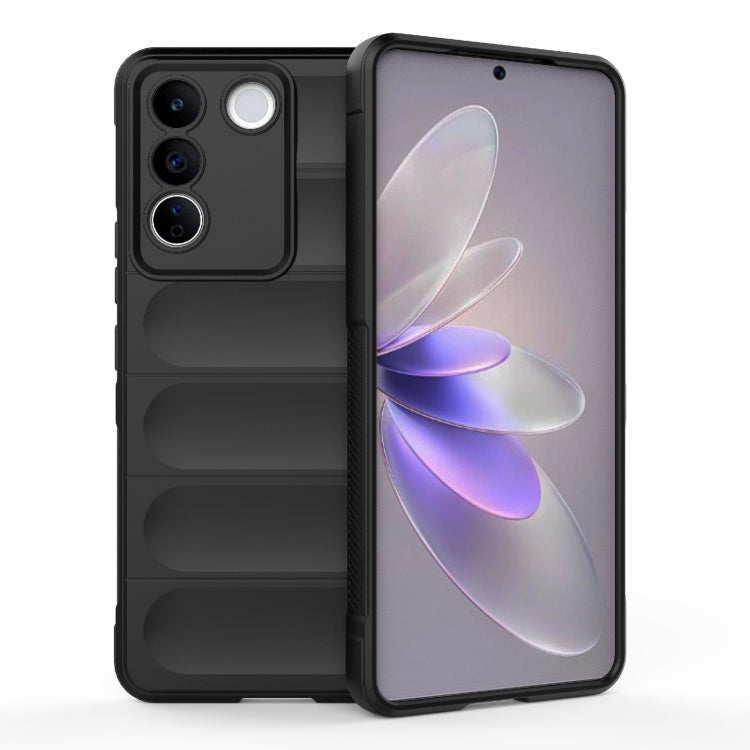 Magic Shield TPU + Flannel Phone Case, For vivo iQOO 11 5G, For vivo iQOO 11 Pro 5G, For Realme GT Neo 5 5G, For vivo S16e 5G, For vivo S16 Pro 5G, For Xiaomi Redmi 12C, For Xiaomi Redmi K60E 5G, For OnePlus 11 5G