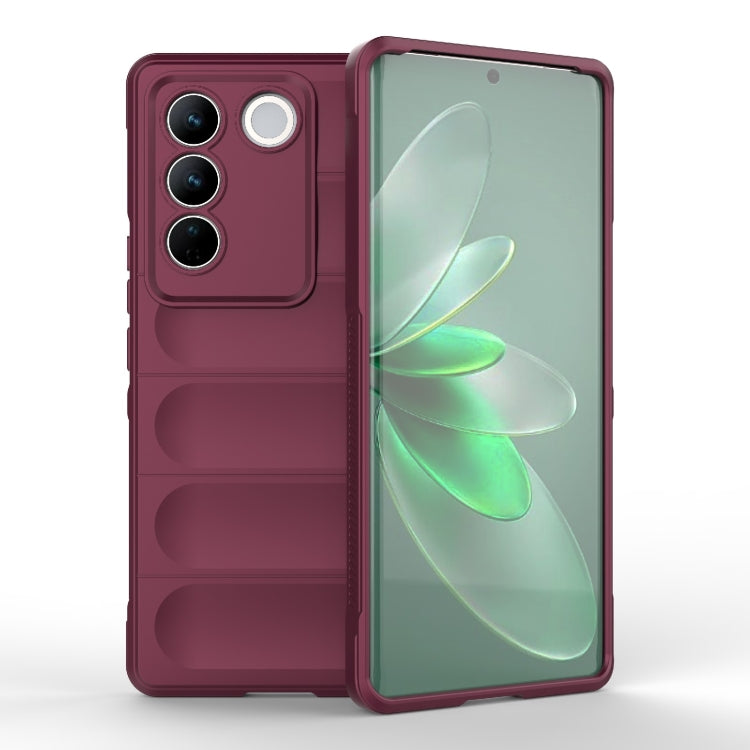 Magic Shield TPU + Flannel Phone Case, For vivo iQOO 11 5G, For vivo iQOO 11 Pro 5G, For Realme GT Neo 5 5G, For vivo S16e 5G, For vivo S16 Pro 5G, For Xiaomi Redmi 12C, For Xiaomi Redmi K60E 5G, For OnePlus 11 5G