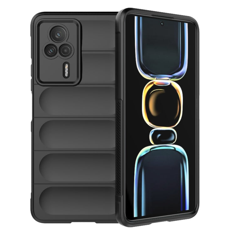 Magic Shield TPU + Flannel Phone Case, For vivo iQOO 11 5G, For vivo iQOO 11 Pro 5G, For Realme GT Neo 5 5G, For vivo S16e 5G, For vivo S16 Pro 5G, For Xiaomi Redmi 12C, For Xiaomi Redmi K60E 5G, For OnePlus 11 5G