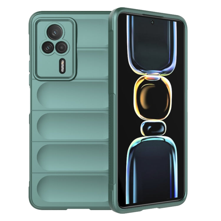 Magic Shield TPU + Flannel Phone Case, For vivo iQOO 11 5G, For vivo iQOO 11 Pro 5G, For Realme GT Neo 5 5G, For vivo S16e 5G, For vivo S16 Pro 5G, For Xiaomi Redmi 12C, For Xiaomi Redmi K60E 5G, For OnePlus 11 5G