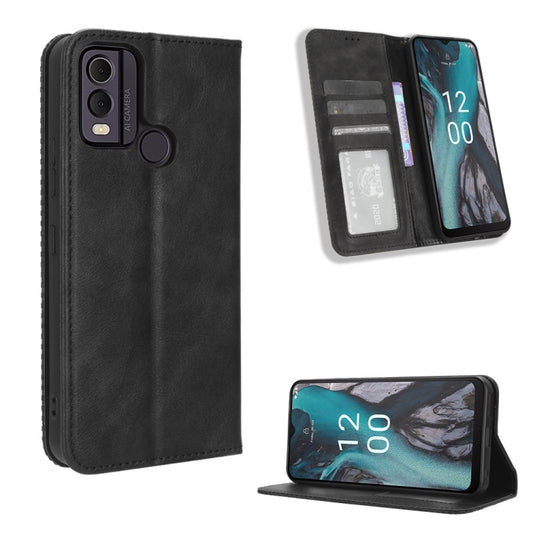 Magnetic Buckle Retro Texture Leather Phone Case, For Nokia C22, For Nokia C32 4G, For Nokia C12, For Nokia G22 4G, For Honor 70 Lite / X6 4G, For Samsung Galaxy F14 Global, For Samsung Galaxy M14 5G, For Xiaomi 13 Ultra, For Xiaomi Redmi Note 12 Turbo...