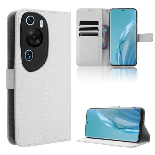Diamond Texture Leather Phone Case, For Huawei P60 Art, For Huawei P60 / P60 Pro, For Huawei Enjoy 60 4G, For Huawei Maimang 20, For Blackview A85, For Nokia C22, For Nokia C32 4G, For Nokia C12, For Nokia G22 4G, For Honor 70 Lite / X6 4G