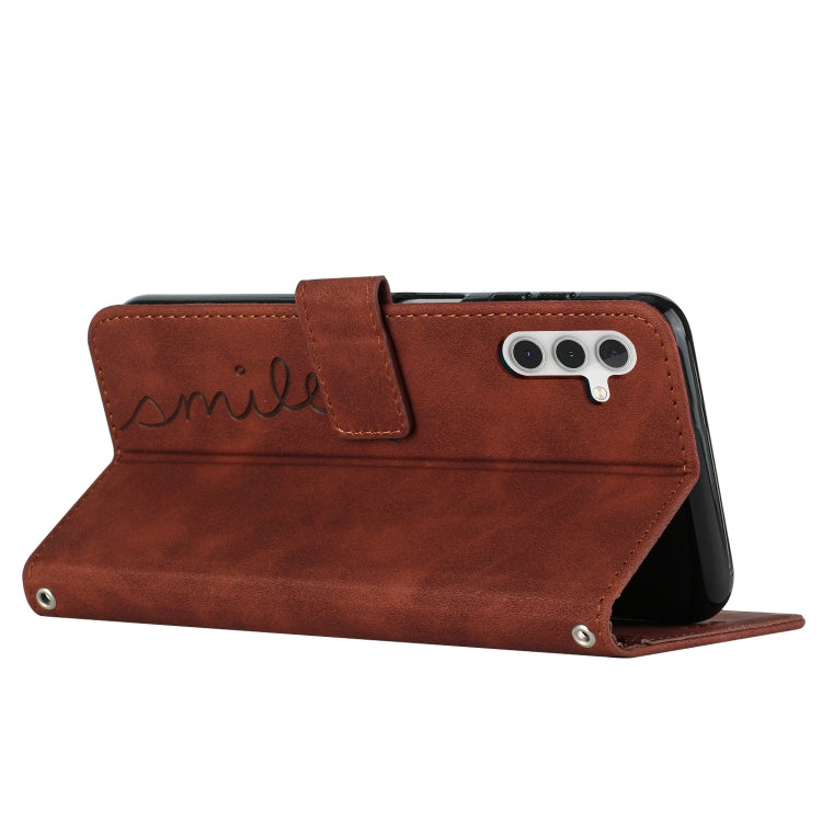 Skin Feel Heart Pattern Leather Phone Case, For Samsung Galaxy A24 4G, For Google Pixel 7a, For Google Pixel 8, For Google Pixel 8 Pro, For Infinix Hot 30i, For Samsung Galaxy M14 5G / F14 5G, For Tecno Spark 10, For Tecno Spark 10 5G                  ...