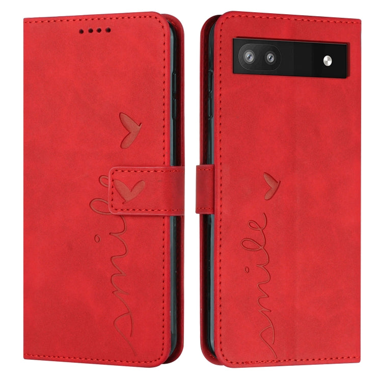 Skin Feel Heart Pattern Leather Phone Case, For Samsung Galaxy A24 4G, For Google Pixel 7a, For Google Pixel 8, For Google Pixel 8 Pro, For Infinix Hot 30i, For Samsung Galaxy M14 5G / F14 5G, For Tecno Spark 10, For Tecno Spark 10 5G                  ...