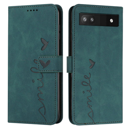 Skin Feel Heart Pattern Leather Phone Case, For Samsung Galaxy A24 4G, For Google Pixel 7a, For Google Pixel 8, For Google Pixel 8 Pro, For Infinix Hot 30i, For Samsung Galaxy M14 5G / F14 5G, For Tecno Spark 10, For Tecno Spark 10 5G                  ...