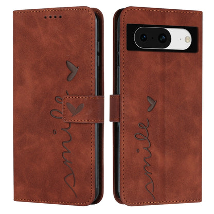 Skin Feel Heart Pattern Leather Phone Case, For Samsung Galaxy A24 4G, For Google Pixel 7a, For Google Pixel 8, For Google Pixel 8 Pro, For Infinix Hot 30i, For Samsung Galaxy M14 5G / F14 5G, For Tecno Spark 10, For Tecno Spark 10 5G                  ...