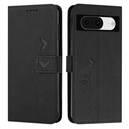 Skin Feel Heart Pattern Leather Phone Case, For Samsung Galaxy A24 4G, For Google Pixel 7a, For Google Pixel 8, For Google Pixel 8 Pro, For Infinix Hot 30i, For Samsung Galaxy M14 5G / F14 5G, For Tecno Spark 10, For Tecno Spark 10 5G                  ...